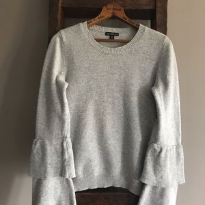 J Crew Mercantile grey sweater, sz M, EUC